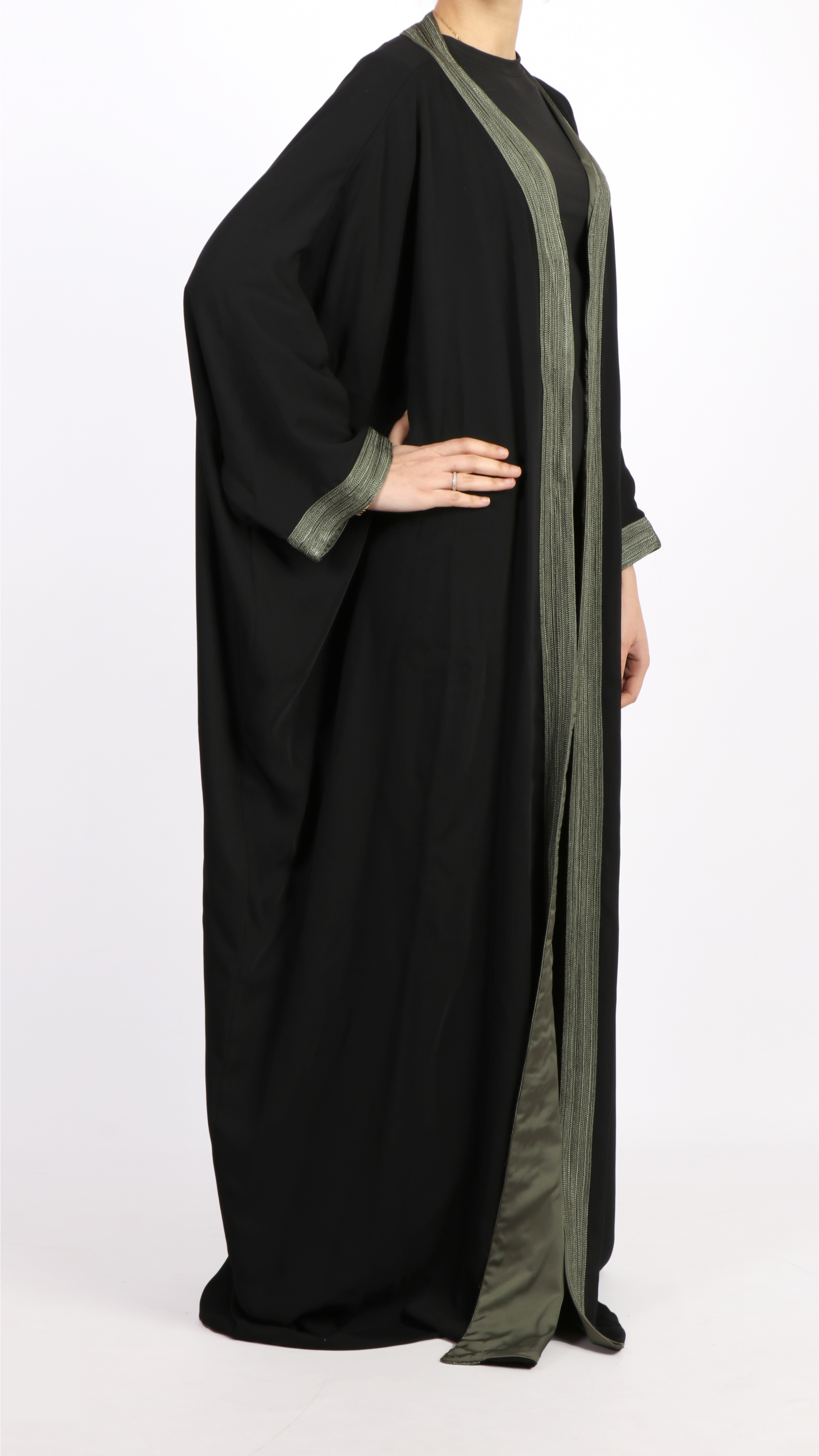 Sultana Abaya - Black Olive