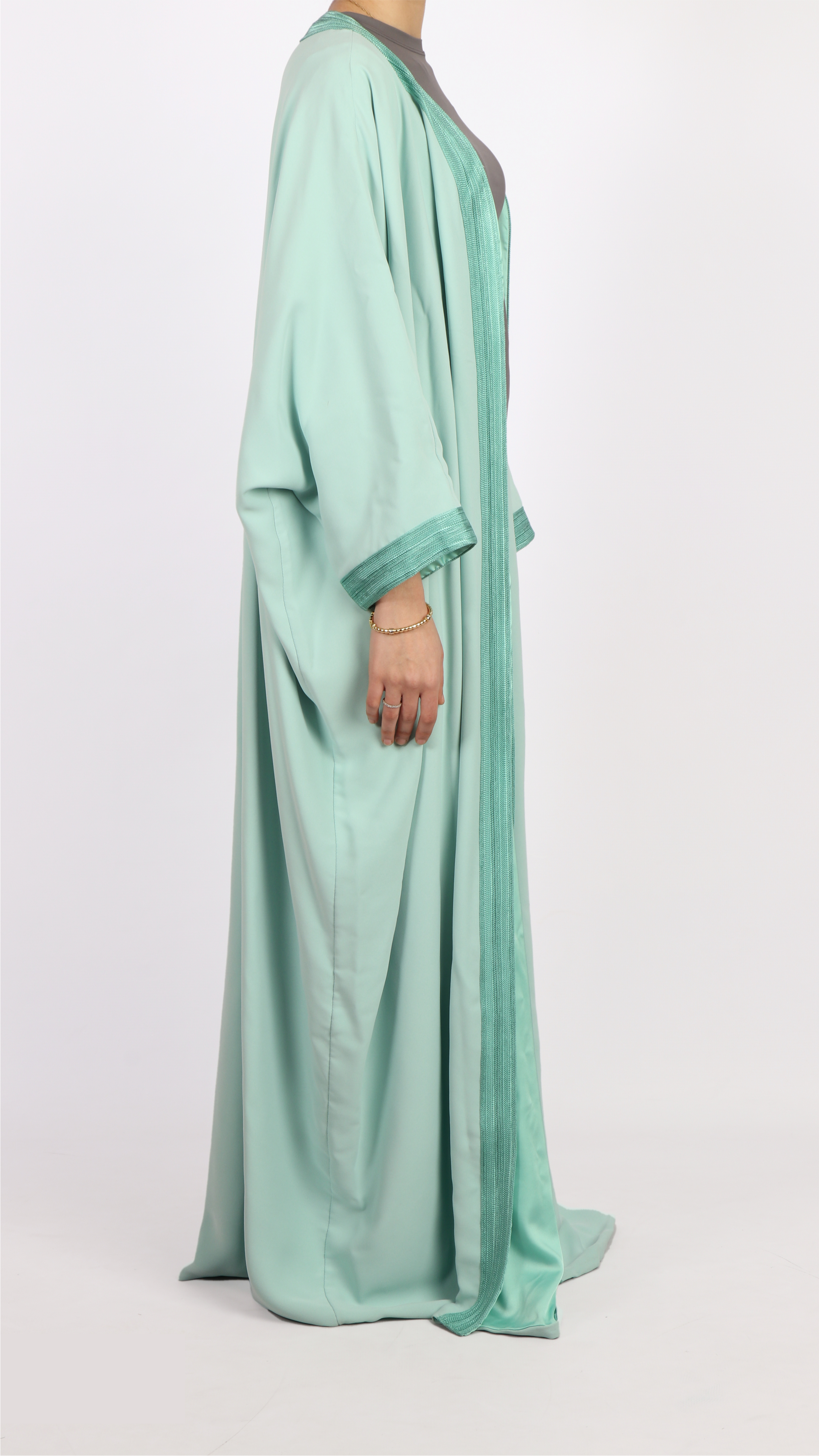 Sultana Abaya - Vert d'eau