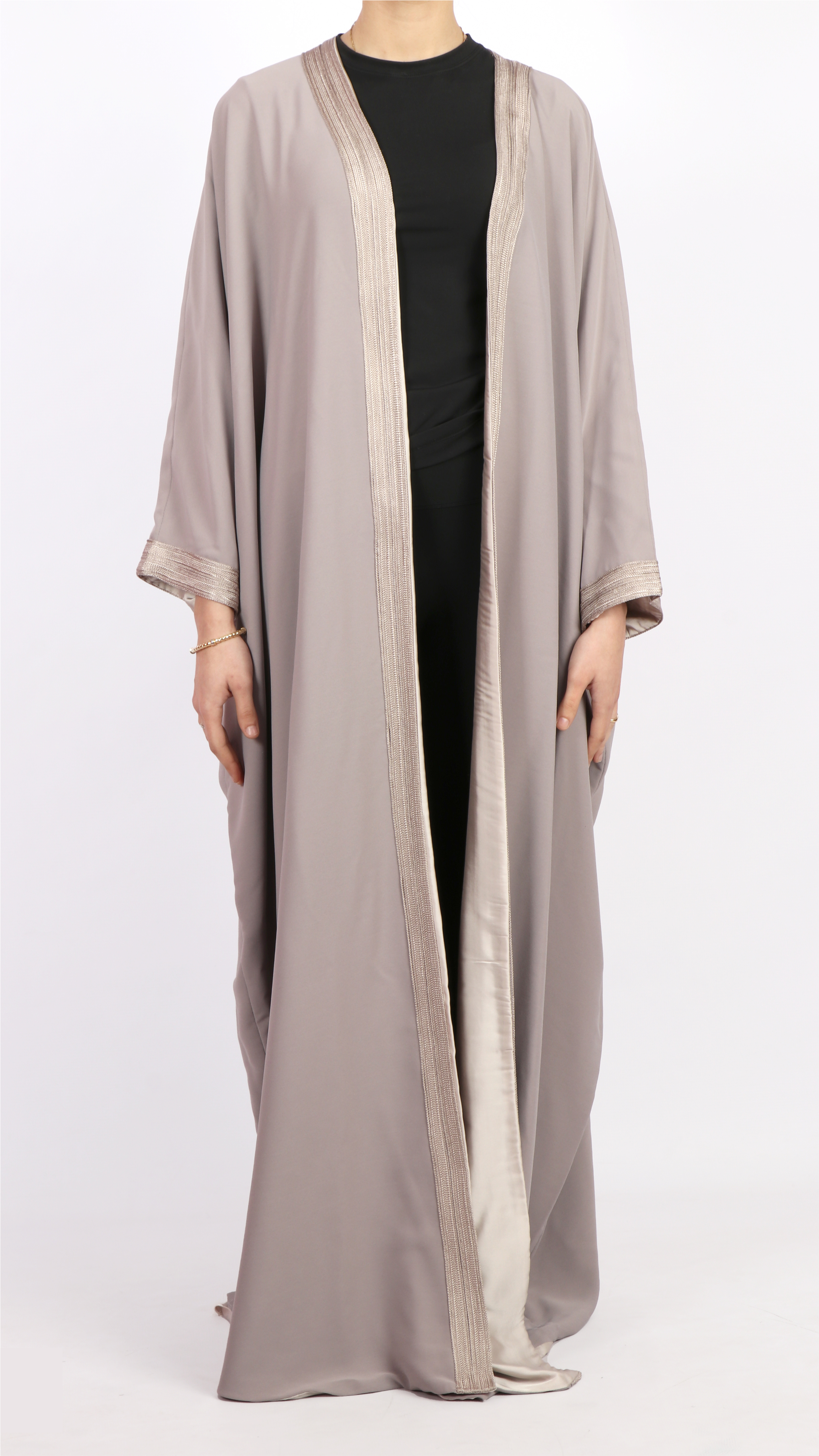 Sultana Abaya - Mink Taupe