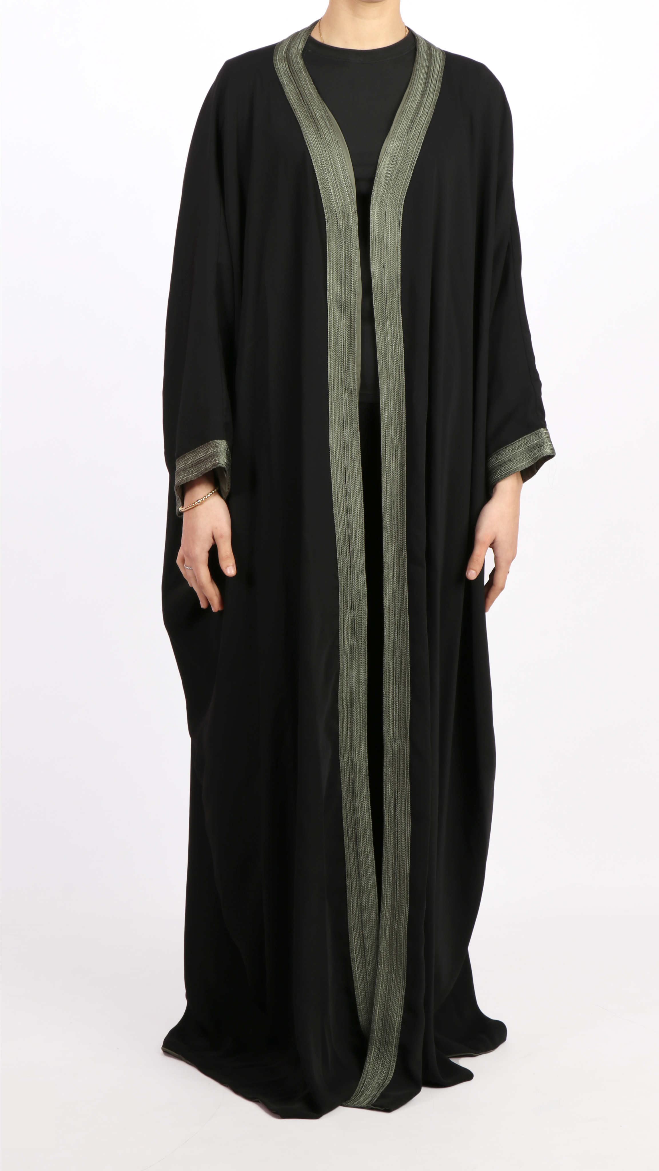 Sultana Abaya - Black Olive